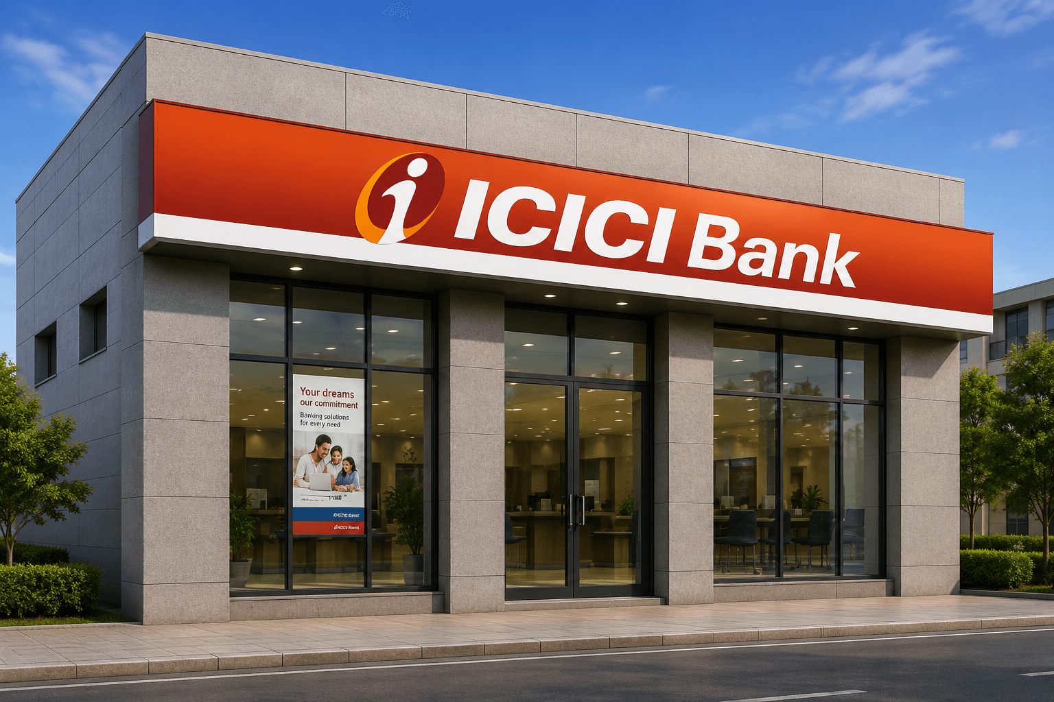 Pre-Leased ICICI Bank Branch
