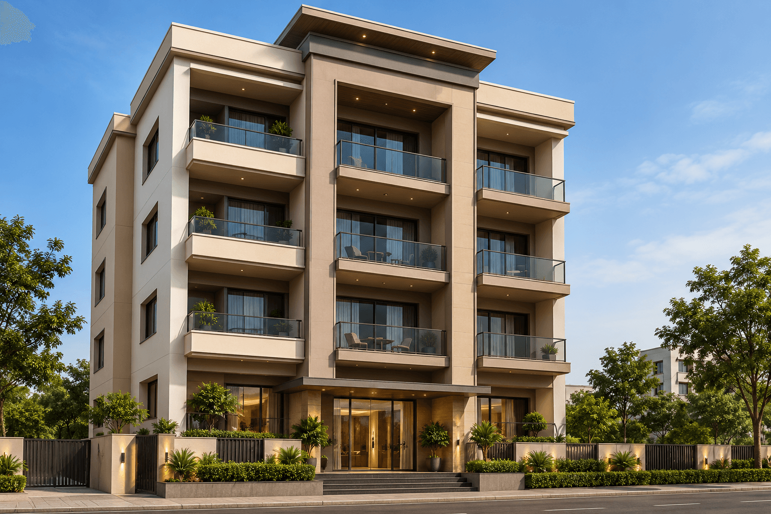 Pre-Leased Independent Building — Hostel/PG Tenant